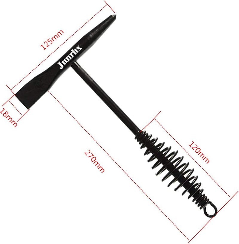 Junrbx Economic Chisels - Forged Steel Slag Hammer with Shock-Absorbing Handles - Image 2